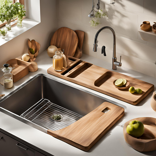 the Brixton Hall 36-Inch Farmhouse Sink with Cutting Board – A Perfect Blend of Quality, Functionality, and Style