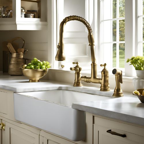 Brixton Hall Premium Solid Brass Kitchen Faucets – A Perfect Blend of Quality, Functionality, and Style